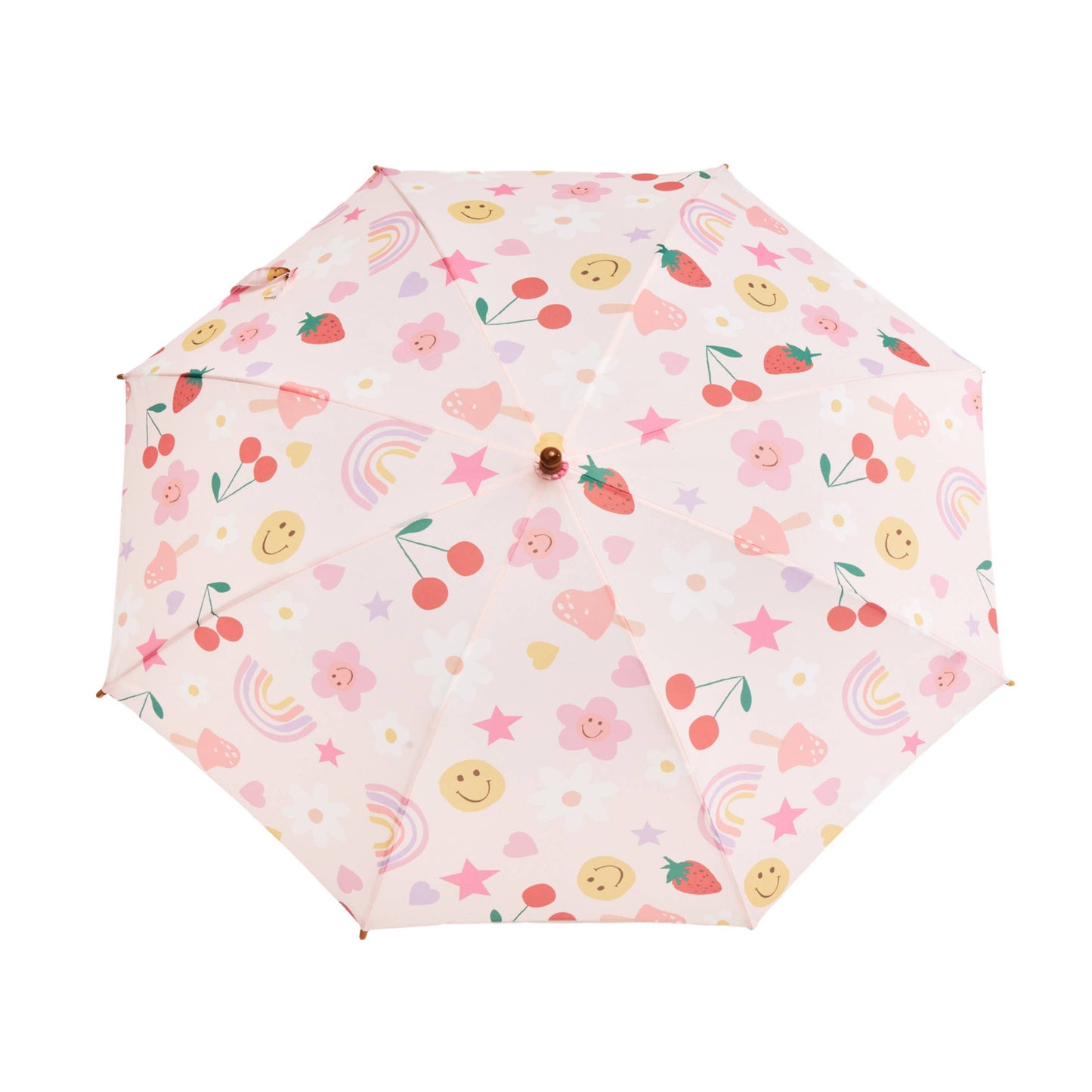 COMING SOON Limitierter Meri Meri Happy Icons Kinder-Regenschirm: Rosa
