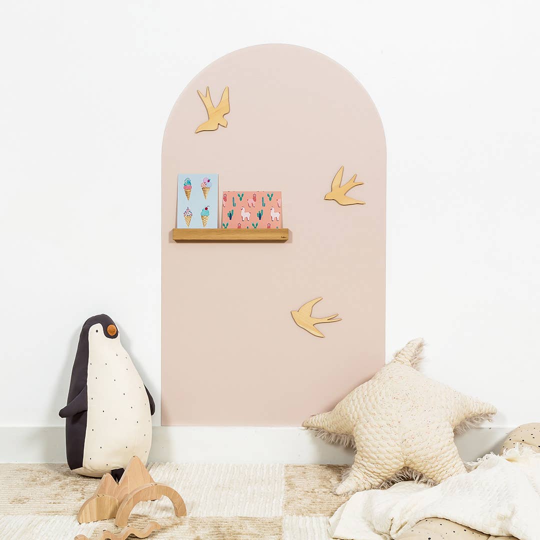 Magnetic board 1mx58cm ROSÉ-BEIGE ARCH