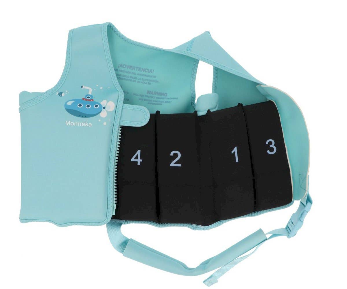 Gilet de sauvetage bleu océan 1-3 ans U-BOOT