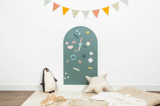 JETZT VORBESTELLEN! Magnettafel 1mx58cm Emerald Green Arch