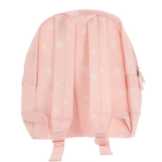 Kinder-Rucksack Antisand rosé-pfirsich Jolie Octopus