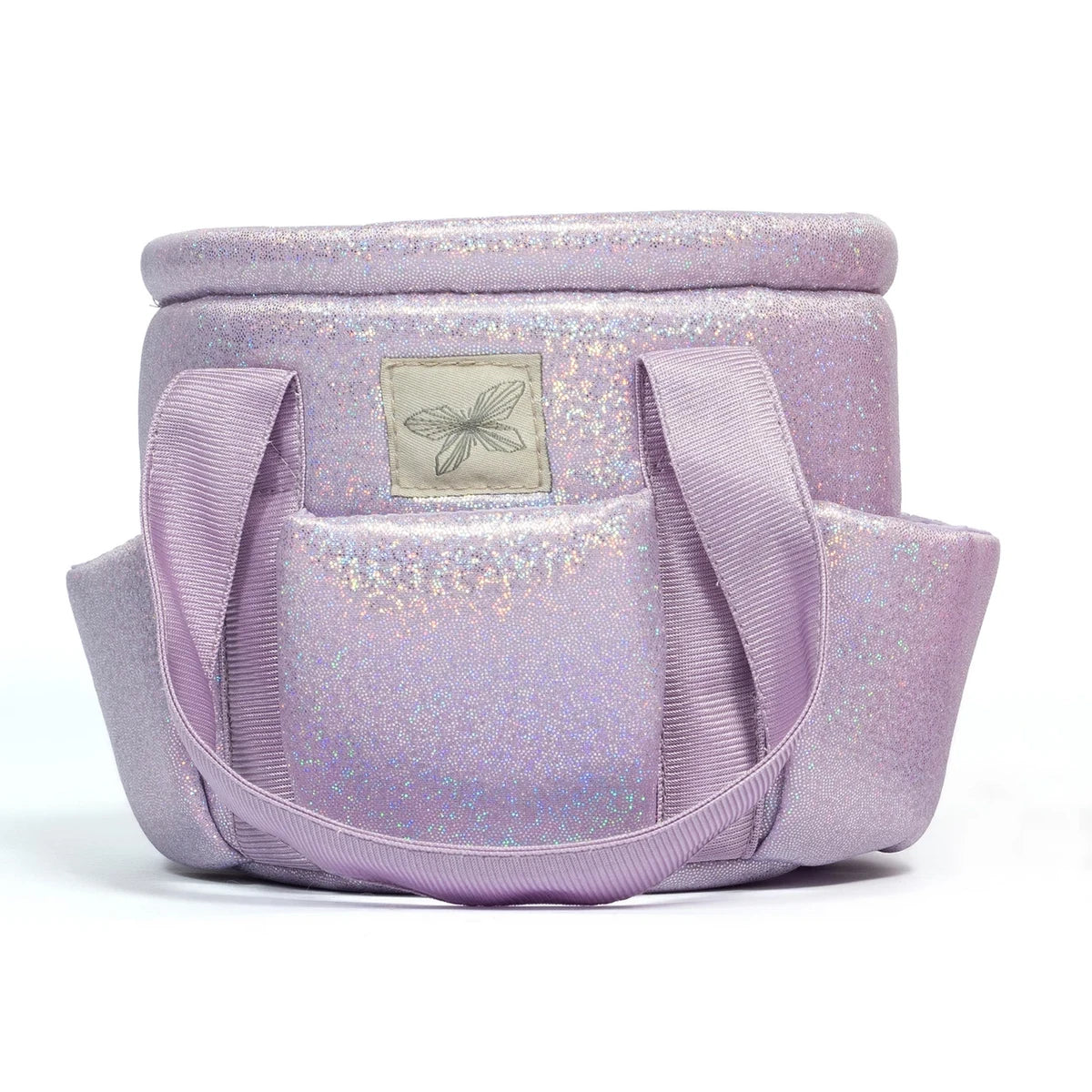 Putztasche – Lila Glitzer (ohne Inhalt) | Steckenpferd Zubehör