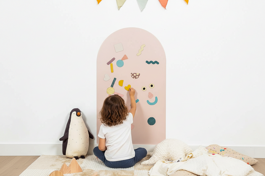 Magnettafel 1mx58cm *Rosé-beige* Arch