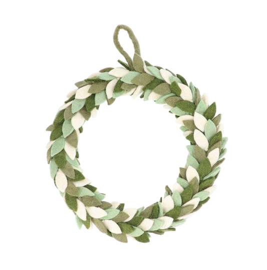 Weihnachtskranz Stechpalme – handgefertigt & natürlich schön