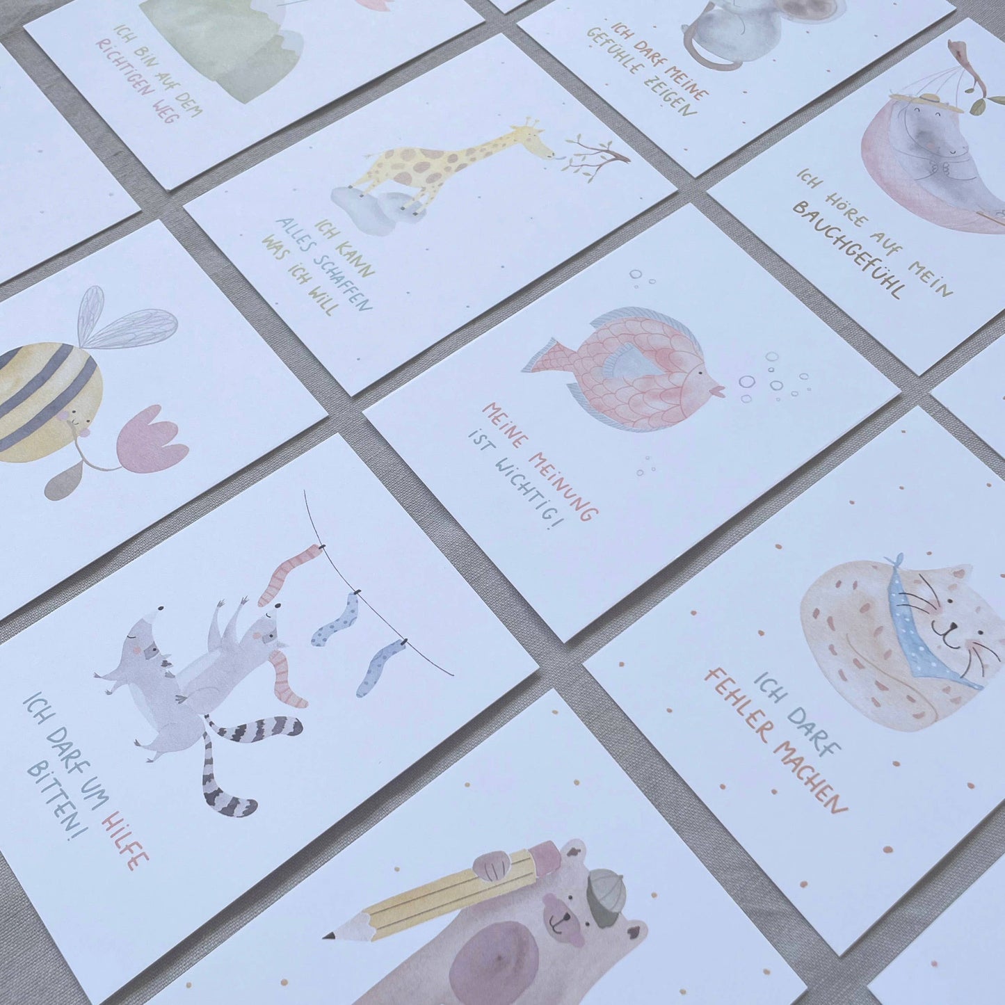 Affirmation cards for children