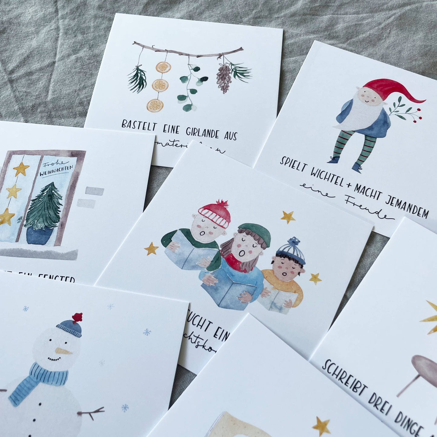 Adventskalender „Gemeinsame Zeit“ – Erinnerungen statt Dinge