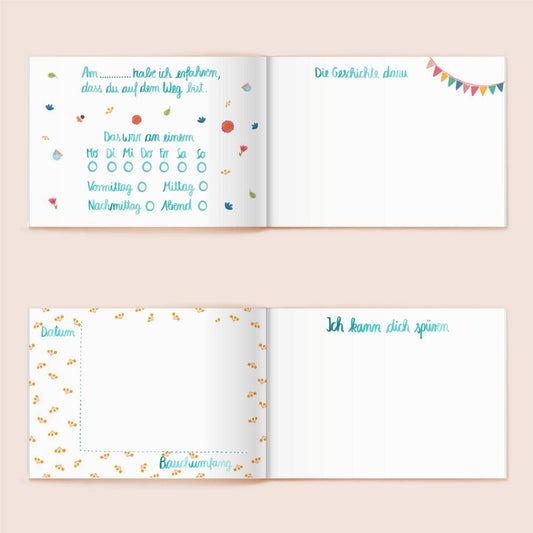 Familientagebuch Schwangerschaft Hardcover