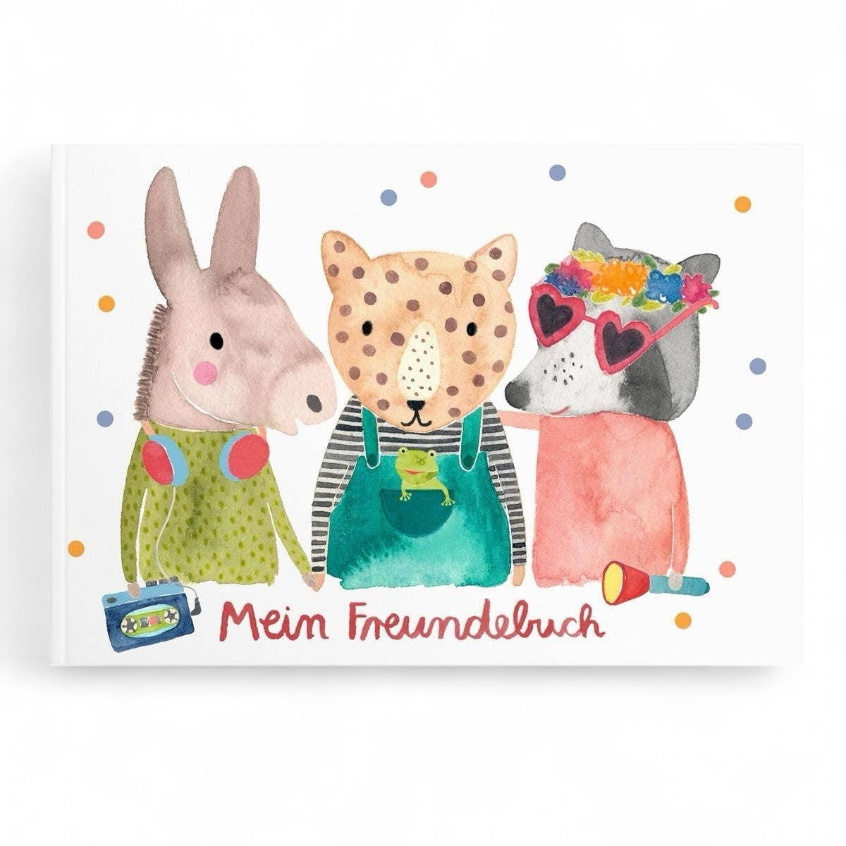 Freundebuch Softcover TIERKINDER