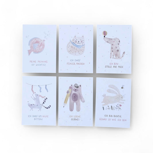Affirmationskarten für Kinder
