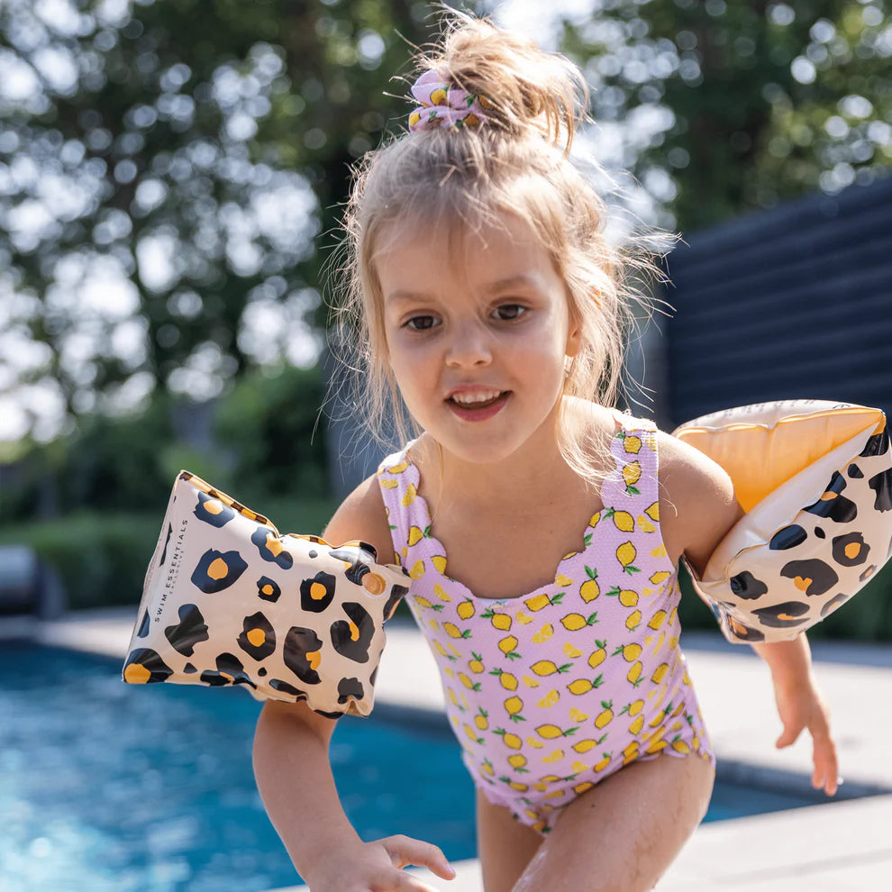 Schwimmflügel beige 2-6 Jahre SAFARI CHIC