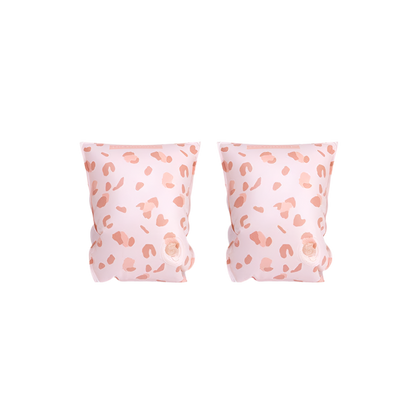 Schwimmflügel 0-2 Jahre Leopard old pink