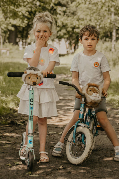 Tierischer Lenkerfreund – Igel für Roller/Fahrrad