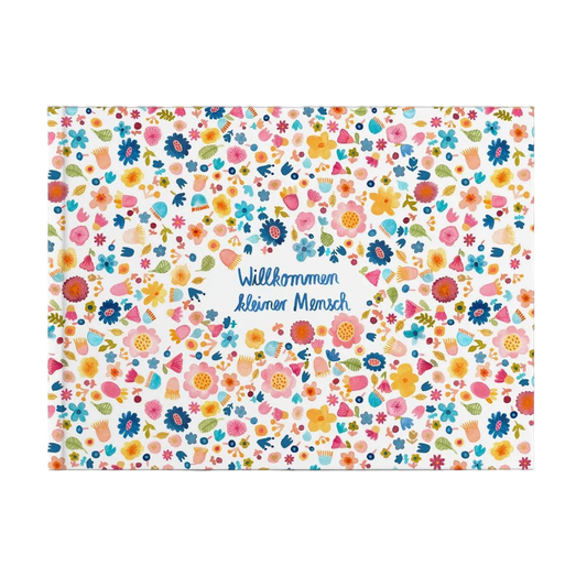 Babytagebuch *Willkommen kleiner Mensch* Hardcover