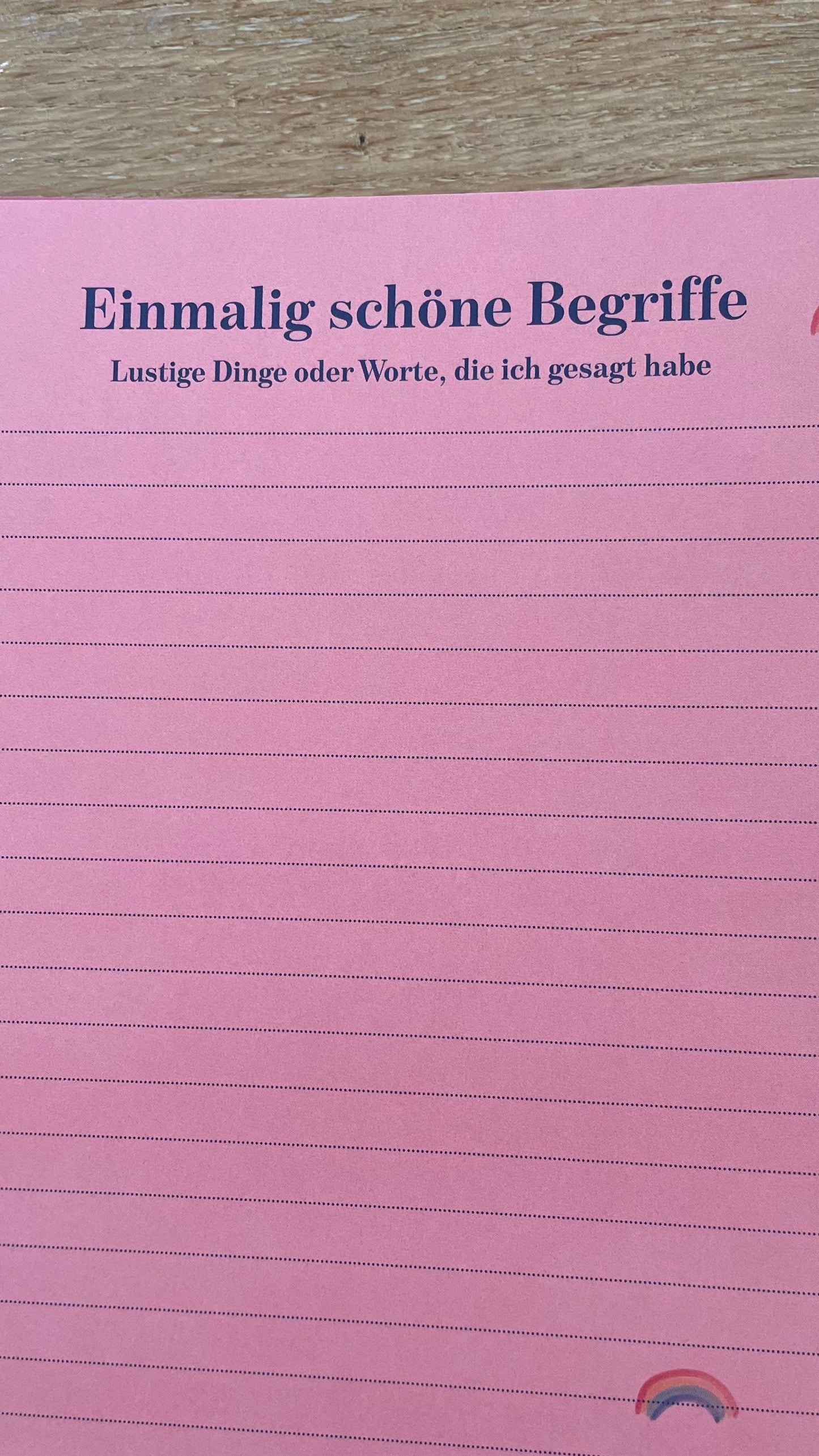 *Meine ersten Jahre* Babyalbum und Kindheitstagebuch