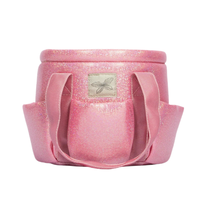 Putztasche – Rosa Glitzer (ohne Inhalt) | Steckenpferd Zubehör
