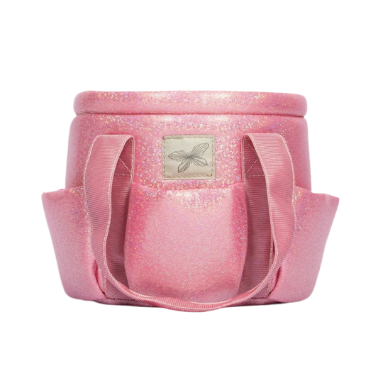 Putztasche – Rosa Glitzer (ohne Inhalt) | Steckenpferd Zubehör