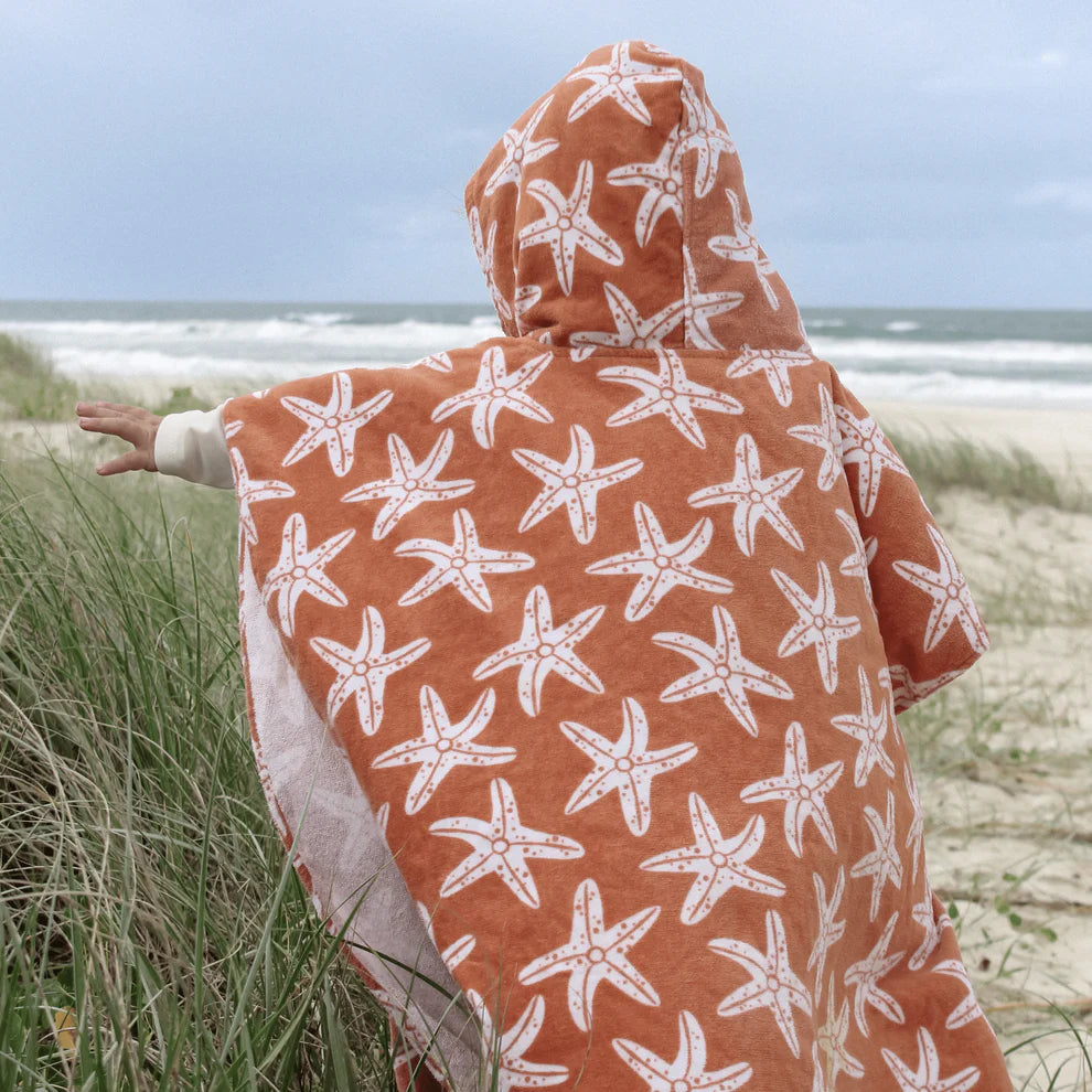 Swim Essentials | Seastar | Oranger Strand Poncho 65 x 65 cm