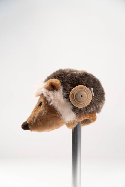 Tierischer Lenkerfreund – Igel für Roller/Fahrrad