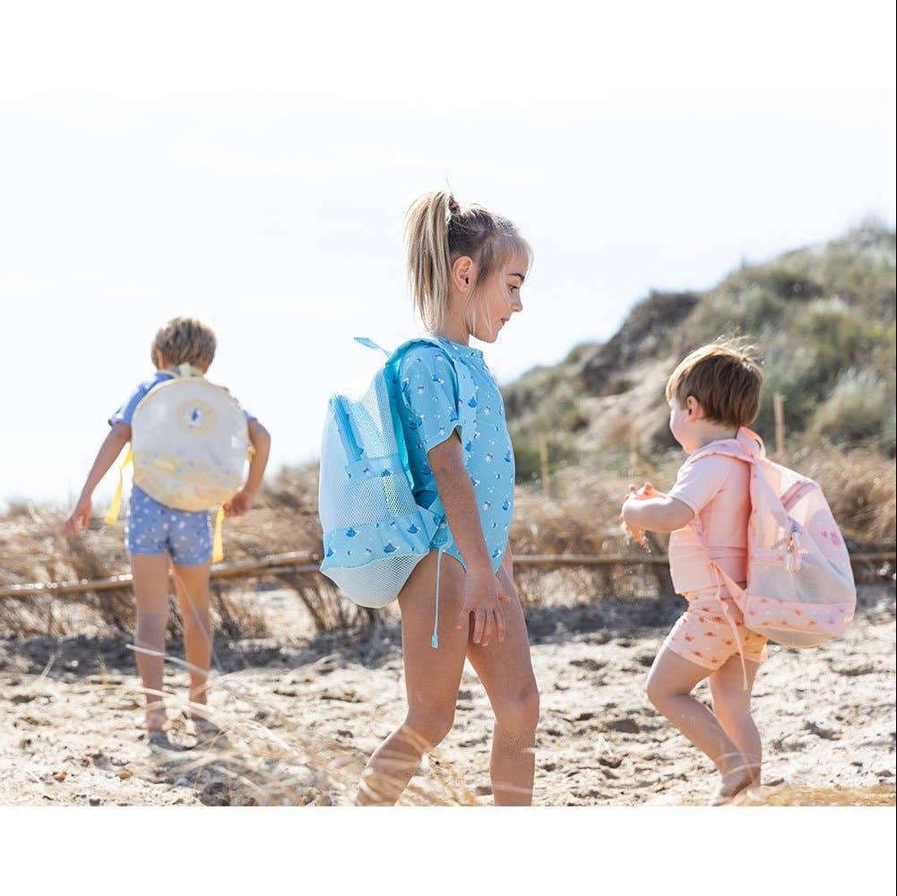 Kinderrucksack Antisand ozean-blau-türkis U-BOOT