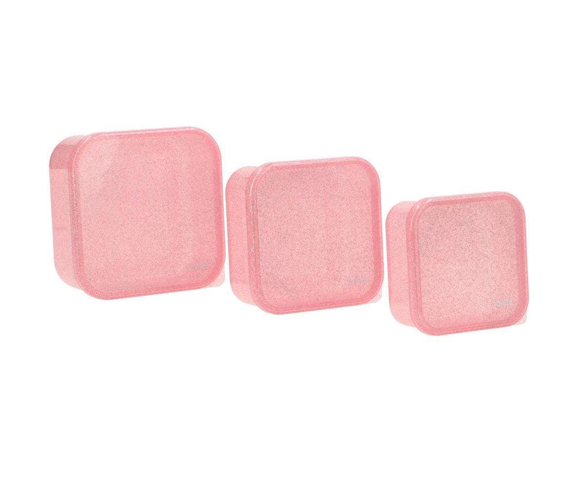 3 Lunchboxen Glitter Gloss
