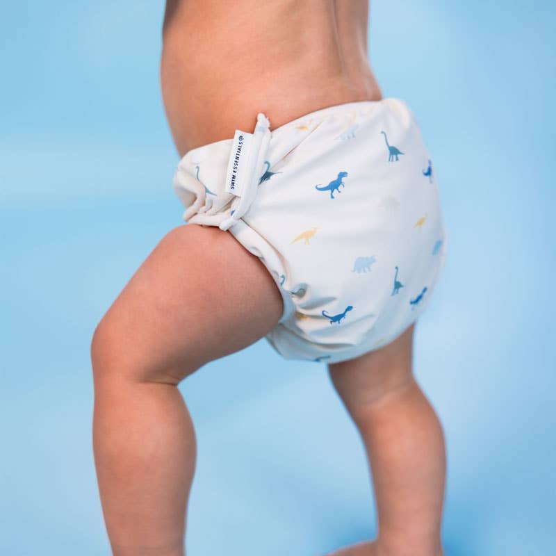 Waschbare Schwimmwindel mehrfarbig DINO