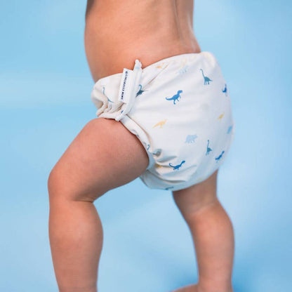 Waschbare Schwimmwindel mehrfarbig Dino