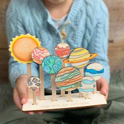 COMING SOON Sonnensystem-Bastelset – Kreatives Astronomie-Abenteuer für Kinder