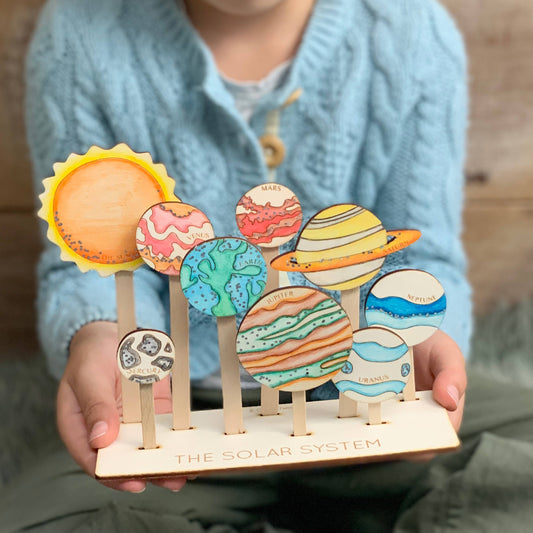 COMING SOON Sonnensystem-Bastelset – Kreatives Astronomie-Abenteuer für Kinder