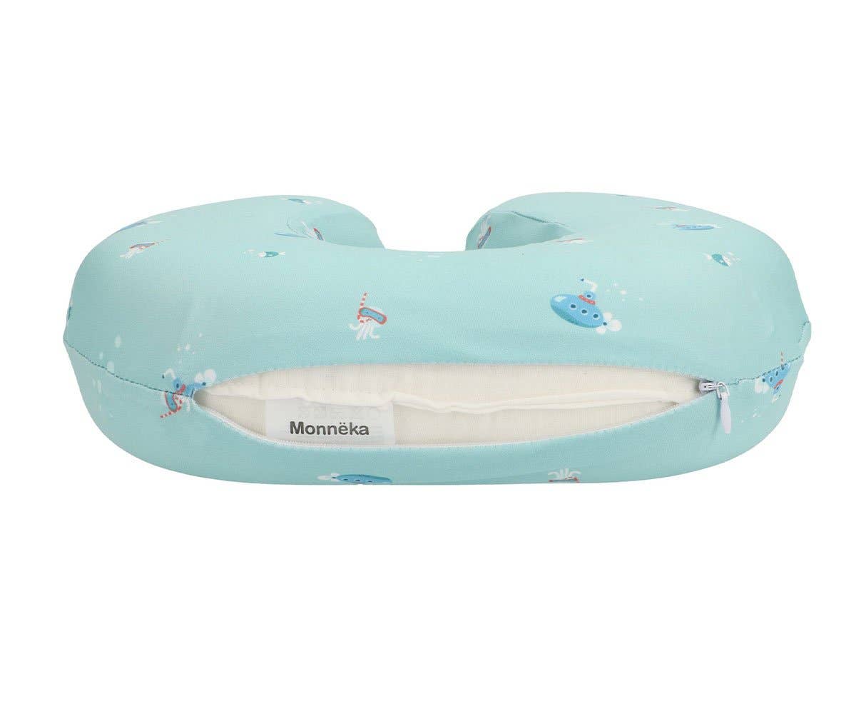 Oreiller de voyage pour enfants sous-marin