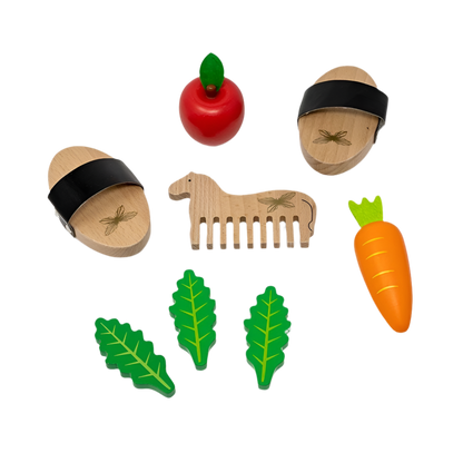 Accessory set – Care &amp; feeding for hobby horses