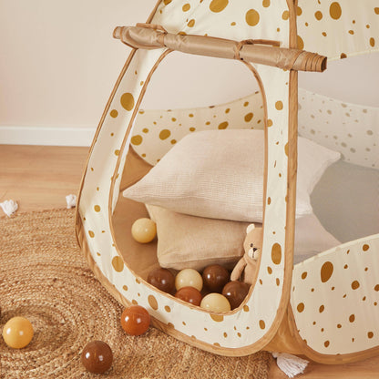 Pop up Spielzelt und Bällebad mit 50 Bällen Dots