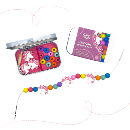 COMING SOON Einhorn-Armband-Geschenkdose – Kreativer Schmuckspaß für Kinder