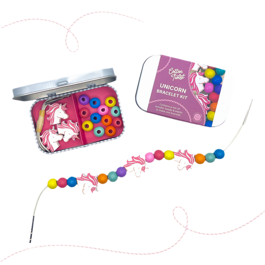 COMING SOON Einhorn-Armband-Geschenkdose – Kreativer Schmuckspaß für Kinder