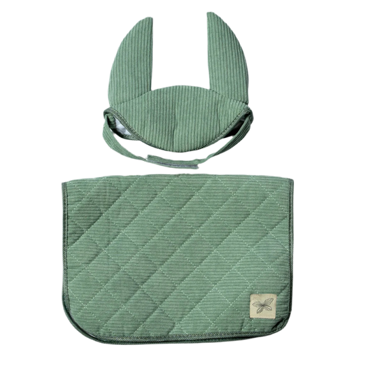 Tapis de selle et abri Hobbyhorse | Cordon vert