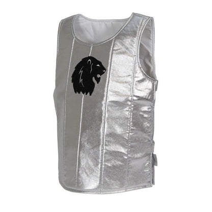 Ritterrüstung Brustpanzer für kleine Steckenpferd Ritter silber