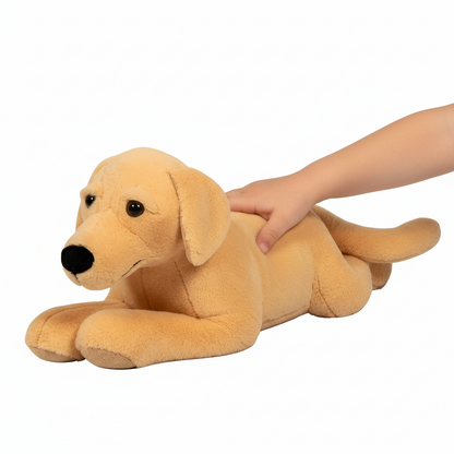 Gewichteter *Plüschhund* – beruhigender Begleiter groß 2,2 kg