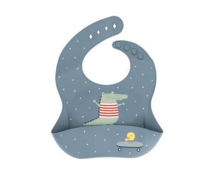 Silikon-Lätzchen Croc