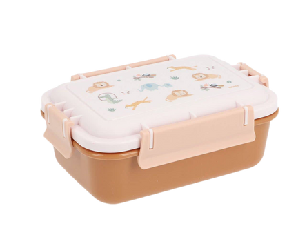 Bento lunch box rectangular Safari
