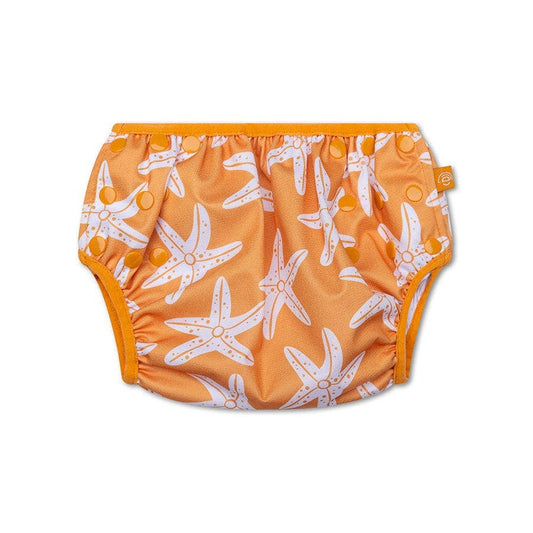 Waschbare Schwimmwindel orange SEASTARS