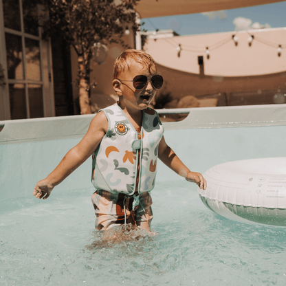 Schwimmweste mehrfarbig 3-6 Jahre Abstract