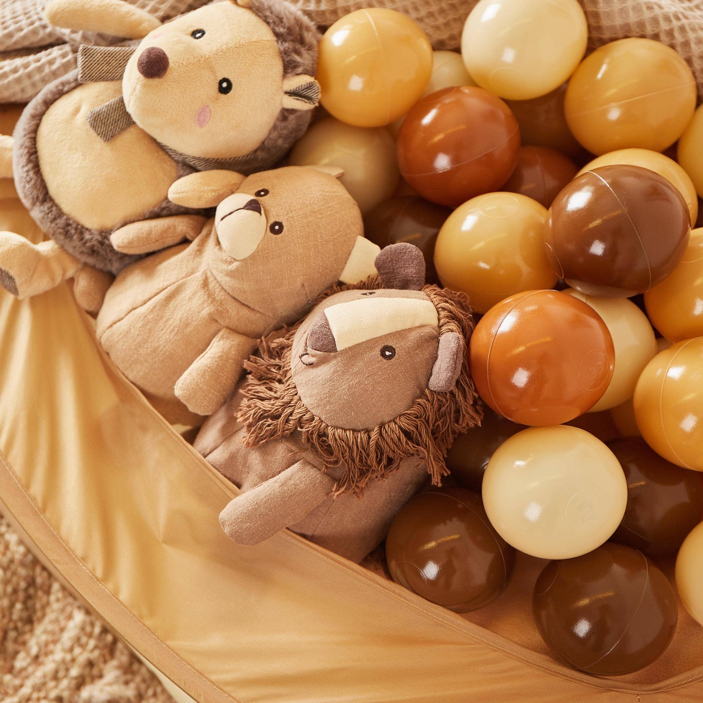 Bälle für Bällebad 100 Stück CHOCOLATE