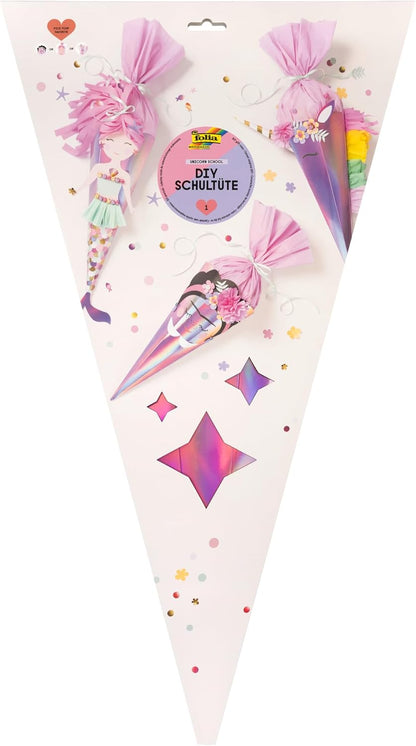 Schultüten-Bastelset Unicorn School