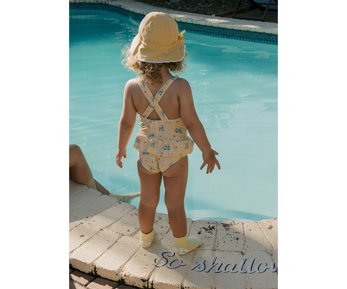Pool-Socken rosé-creme-beige 27-30 STARLIGHT