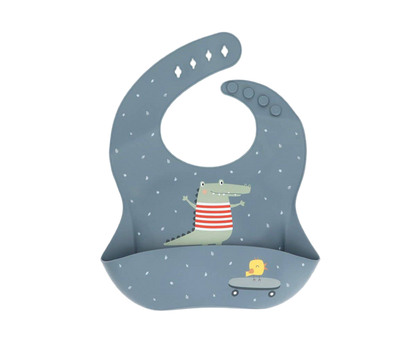 Silikon-Lätzchen Croc