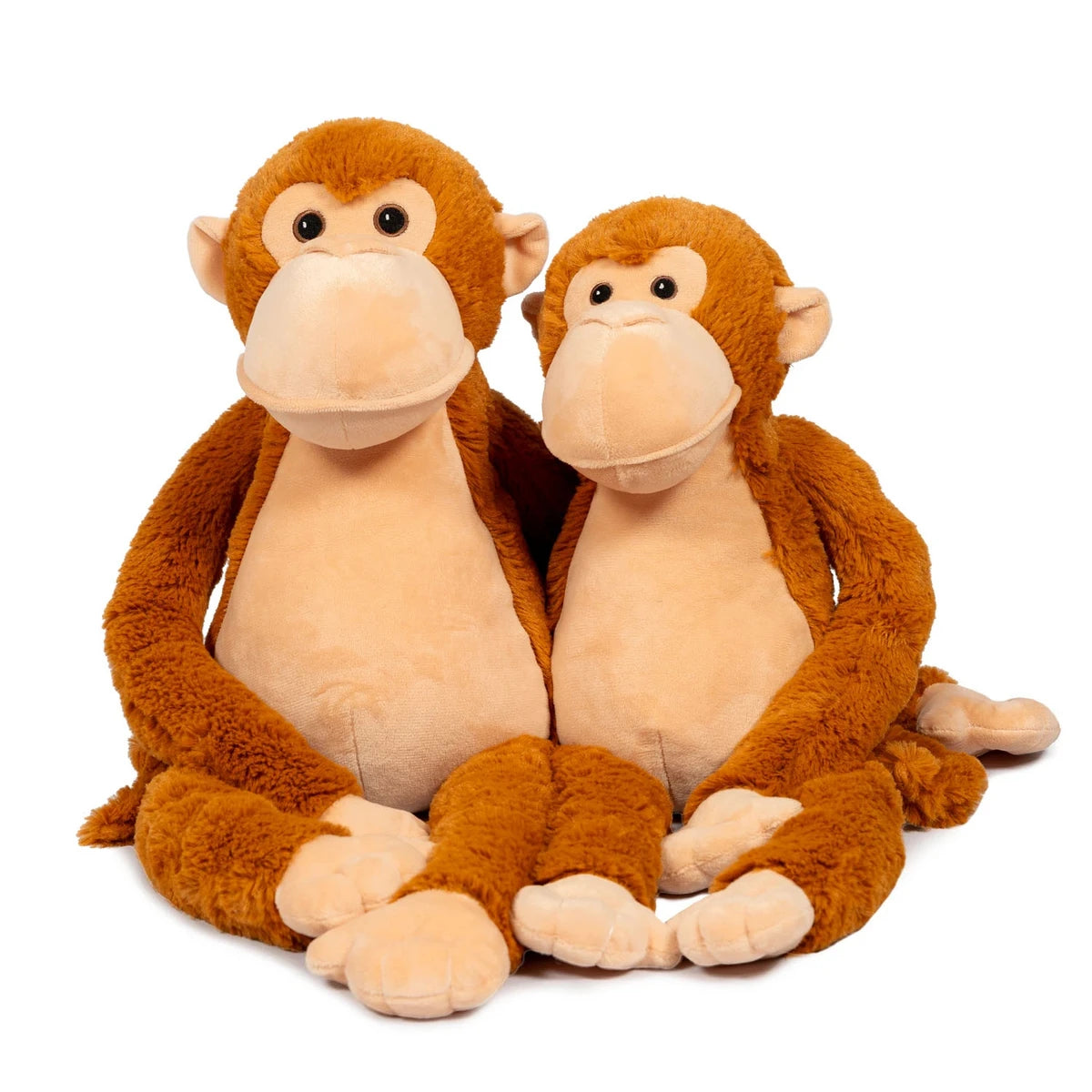 Weighted plush monkey medium 1.1 kg - playful comforter