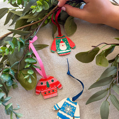 COMING SOON Weihnachts-Pullover-Bastelset – Kreativer Weihnachtsspaß für Kinder
