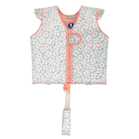 Schwimmweste blau rosa 3-6 Jahre FLORISH