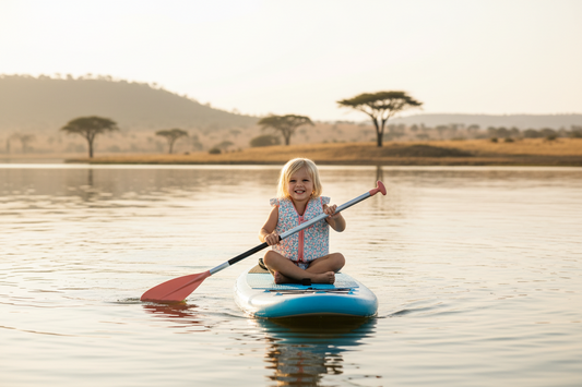 Schwimmweste blau rosa 3-6 Jahre *Florish*