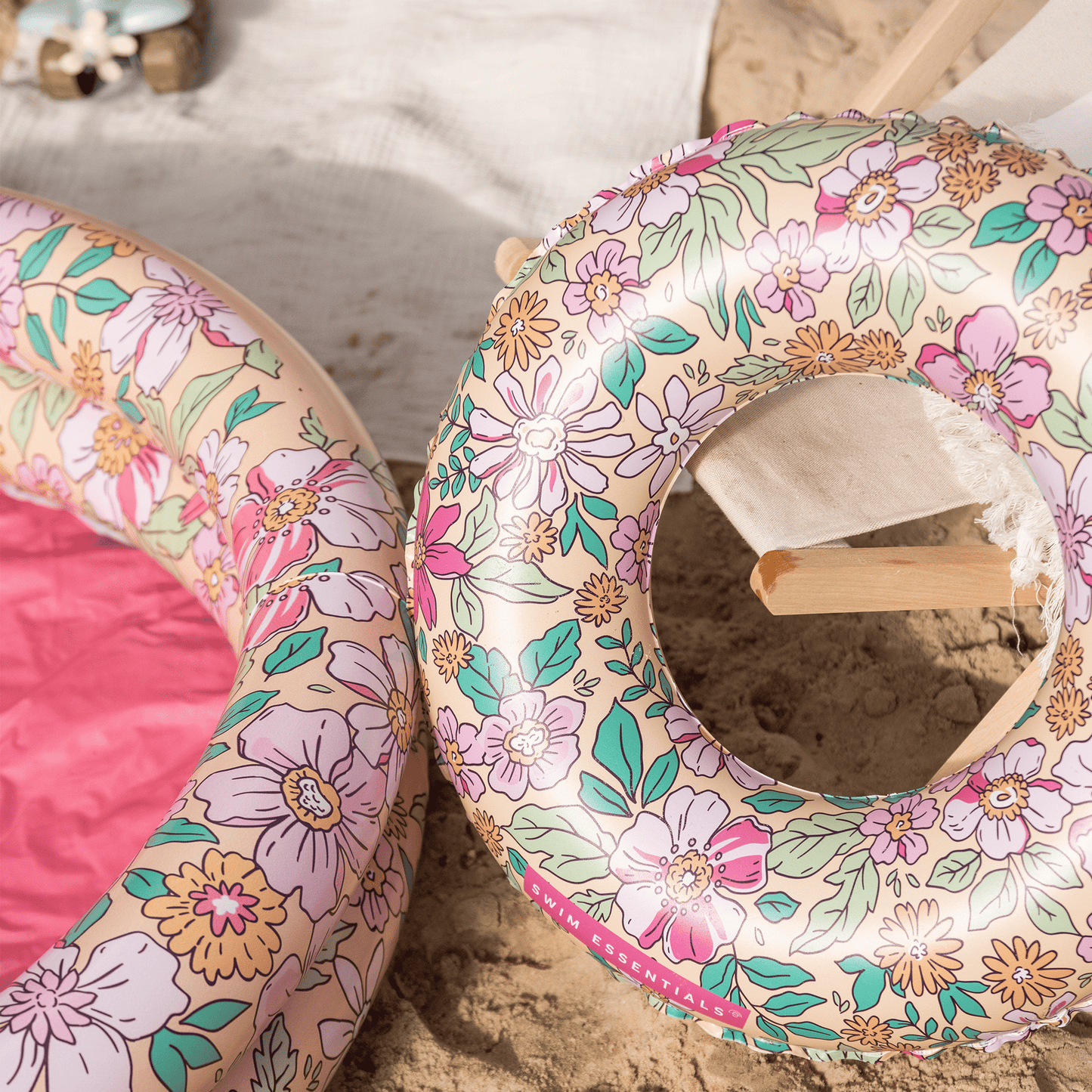 Schwimmring Ø 55 cm mehrfarbig 3 - 6 Jahre BLOSSOM