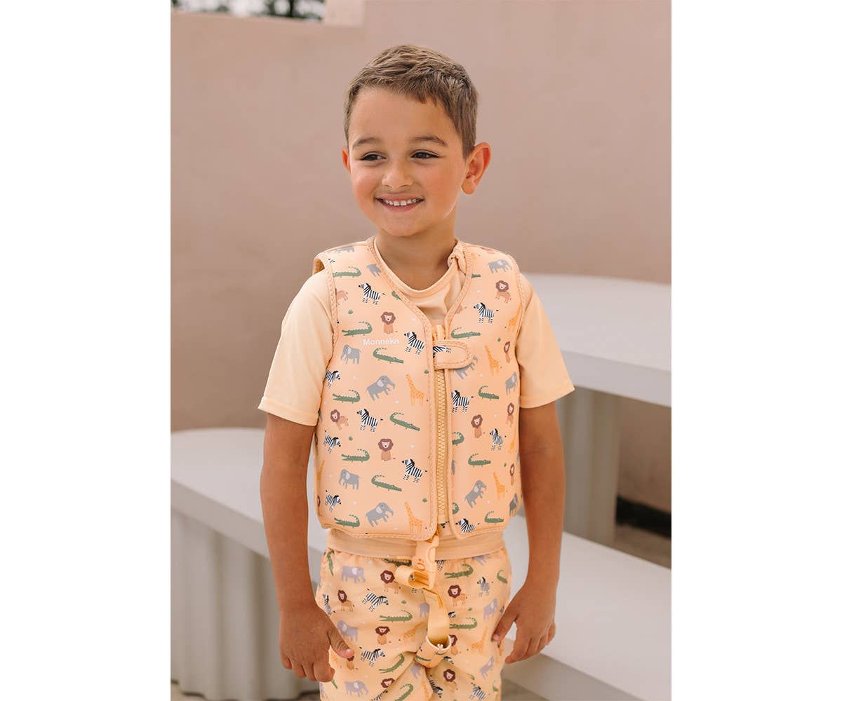 Schwimmweste  gelb 3-6 Jahre *Safari*